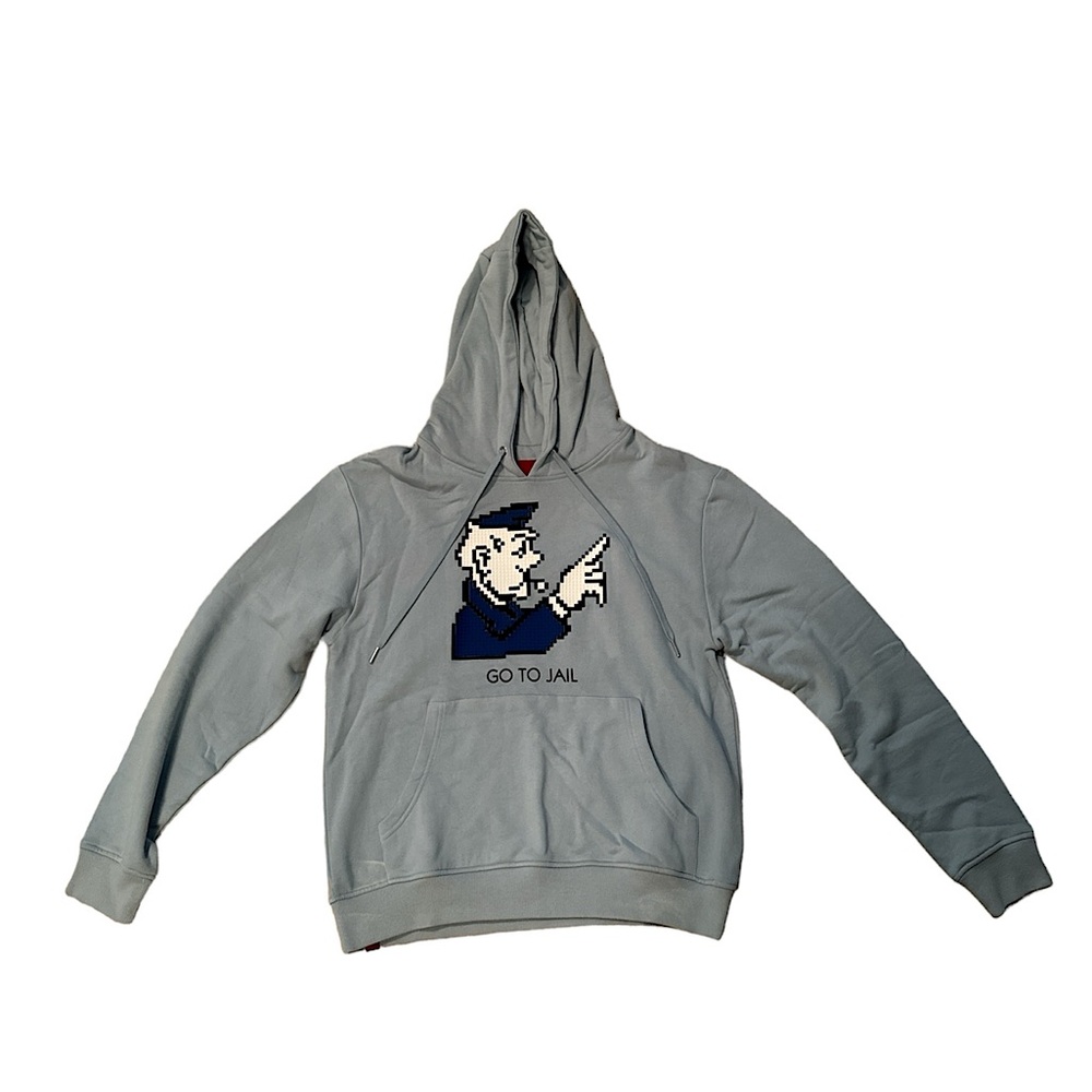 Mostly Heard Rarely Seen Trendy Monopoly Decal Hoodie